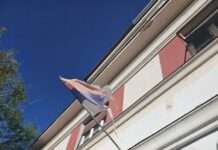 Skandalozan odnos Miloša Jovanovića i Novog DSS prema zastavi Srbije u Novom Sadu