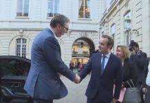 Predsednik Vučić u Parizu: Razgovori o namenskoj industriji, odbrani i ekonomskoj saradnji