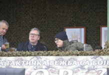 Predsednik Vučić čestitao vojsci nakon Združene taktičke vojne vežbe „Vihor 2024“