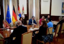 Predsednik Vučić sa Patricijom Lips: Otvoreno o svim pitanjima koja trenutno opterećuju odlične odnose Srbije i Nemačke