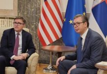 Predsednik Vučić se sastao sa Džejmsom O’Brajanom