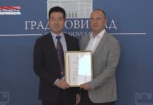 Gradonačelnik Đurić ugostio kinesku delegaciju basketaša