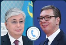 Predsednik Vučić sa Tokajevim o jačanju strateškog partnerstva Srbije i Kazahstana